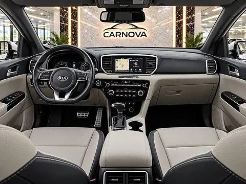 2020 Kia Sportage SX Turbo AWD, foto 9 de 16, auto usado en venta en CARNOVA Dallas