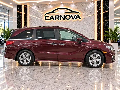 2019 Honda Odyssey EX-L w/Navi/RES, foto 8 de 16, van usada en venta en CARNOVA Dallas
