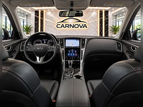2018 Infiniti Q50 3.0t LUXE RWD, foto 14 de 16, auto usado en venta en CARNOVA Dallas